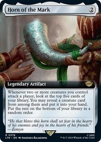 Horn of the Mark (Extended Art) (378) [Universes Beyond: The Lord of the Rings: Tales of Middle-earth]