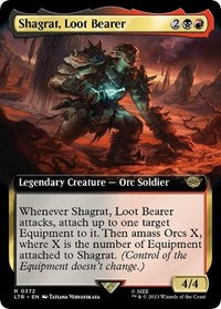 Shagrat, Loot Bearer (Extended Art) (372) [Universes Beyond: The Lord of the Rings: Tales of Middle-earth]