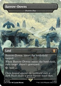 Barrow-Downs - Bojuka Bog (Surge Foil) (388) [Commander: The Lord of the Rings: Tales of Middle-earth]