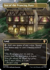 Inn of the Prancing Pony - Pillar of the Paruns (Surge Foil) (402) [Commander: The Lord of the Rings: Tales of Middle-earth]