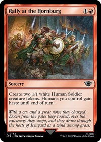 Rally at the Hornburg (142) [Universes Beyond: The Lord of the Rings: Tales of Middle-earth]