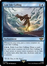 Lost Isle Calling (61) [Universes Beyond: The Lord of the Rings: Tales of Middle-earth]