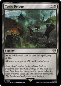 Toxic Deluge (209) [Commander: The Lord of the Rings: Tales of Middle-earth]