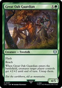 Great Oak Guardian (247) [Commander: The Lord of the Rings: Tales of Middle-earth]