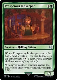 Prosperous Innkeeper (256) [Commander: The Lord of the Rings: Tales of Middle-earth]