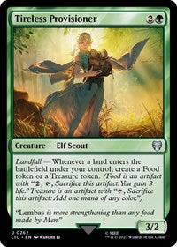 Tireless Provisioner (262) [Commander: The Lord of the Rings: Tales of Middle-earth]