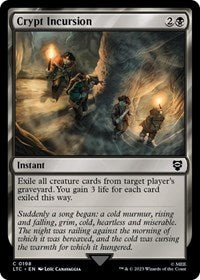 Crypt Incursion (198) [Commander: The Lord of the Rings: Tales of Middle-earth]