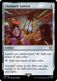 Chromatic Lantern (275) [Commander: The Lord of the Rings: Tales of Middle-earth]