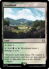 Brushland (297) [Commander: The Lord of the Rings: Tales of Middle-earth]