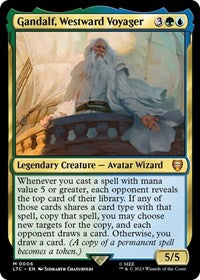 Gandalf, Westward Voyager (6) [Commander: The Lord of the Rings: Tales of Middle-earth]