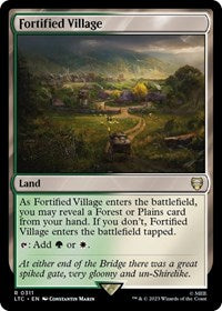Fortified Village (311) [Commander: The Lord of the Rings: Tales of Middle-earth]