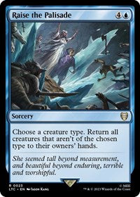 Raise the Palisade (23) [Commander: The Lord of the Rings: Tales of Middle-earth]