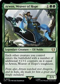 Arwen, Weaver of Hope (35) [Commander: The Lord of the Rings: Tales of Middle-earth]