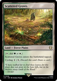Scattered Groves (328) [Commander: The Lord of the Rings: Tales of Middle-earth]