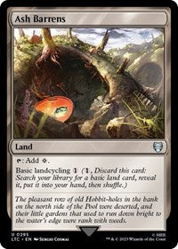 Ash Barrens (295) [Commander: The Lord of the Rings: Tales of Middle-earth]