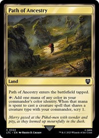 Path of Ancestry (322) [Commander: The Lord of the Rings: Tales of Middle-earth]