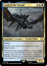 Lord of the Nazgul (60) [Commander: The Lord of the Rings: Tales of Middle-earth]