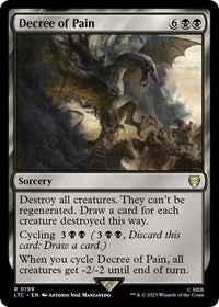 Decree of Pain (199) [Commander: The Lord of the Rings: Tales of Middle-earth]