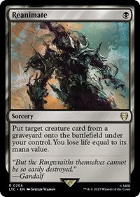 Reanimate (206) [Commander: The Lord of the Rings: Tales of Middle-earth]