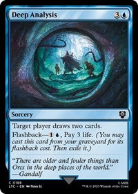 Deep Analysis (188) [Commander: The Lord of the Rings: Tales of Middle-earth]