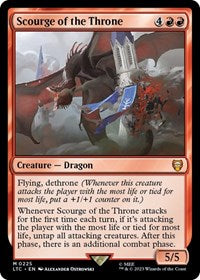 Scourge of the Throne (225) [Commander: The Lord of the Rings: Tales of Middle-earth]