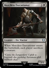 Merciless Executioner (204) [Commander: The Lord of the Rings: Tales of Middle-earth]