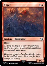 Anger (210) [Commander: The Lord of the Rings: Tales of Middle-earth]