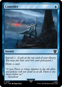 Consider (187) [Commander: The Lord of the Rings: Tales of Middle-earth]