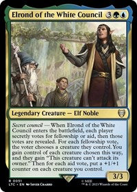Elrond of the White Council (51) [Commander: The Lord of the Rings: Tales of Middle-earth]