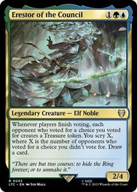 Erestor of the Council (53) [Commander: The Lord of the Rings: Tales of Middle-earth]