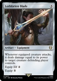 Lothlorien Blade (77) [Commander: The Lord of the Rings: Tales of Middle-earth]