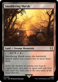 Smoldering Marsh (332) [Commander: The Lord of the Rings: Tales of Middle-earth]