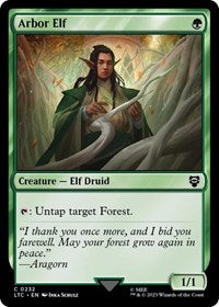 Arbor Elf (232) [Commander: The Lord of the Rings: Tales of Middle-earth]