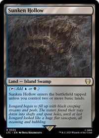 Sunken Hollow (335) [Commander: The Lord of the Rings: Tales of Middle-earth]