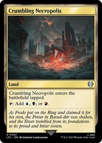 Crumbling Necropolis (302) [Commander: The Lord of the Rings: Tales of Middle-earth]