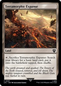 Terramorphic Expanse (337) [Commander: The Lord of the Rings: Tales of Middle-earth]