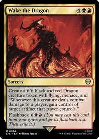 Wake the Dragon (74) [Commander: The Lord of the Rings: Tales of Middle-earth]