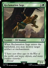 Reclamation Sage (259) [Commander: The Lord of the Rings: Tales of Middle-earth]