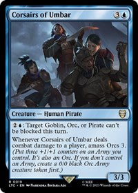 Corsairs of Umbar (19) [Commander: The Lord of the Rings: Tales of Middle-earth]
