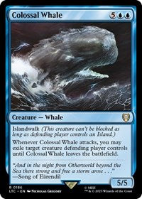 Colossal Whale (186) [Commander: The Lord of the Rings: Tales of Middle-earth]