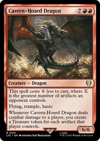 Cavern-Hoard Dragon (31) [Commander: The Lord of the Rings: Tales of Middle-earth]