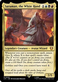 Saruman, the White Hand (8) [Commander: The Lord of the Rings: Tales of Middle-earth]