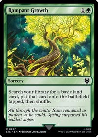 Rampant Growth (257) [Commander: The Lord of the Rings: Tales of Middle-earth]