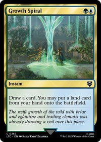 Growth Spiral (267) [Commander: The Lord of the Rings: Tales of Middle-earth]