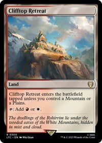 Clifftop Retreat (300) [Commander: The Lord of the Rings: Tales of Middle-earth]