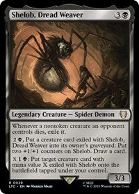 Shelob, Dread Weaver (29) [Commander: The Lord of the Rings: Tales of Middle-earth]
