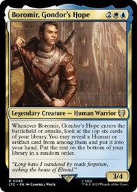 Boromir, Gondor's Hope (49) [Commander: The Lord of the Rings: Tales of Middle-earth]