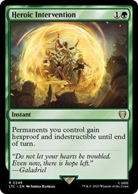 Heroic Intervention (249) [Commander: The Lord of the Rings: Tales of Middle-earth]