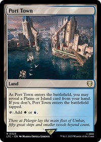 Port Town (323) [Commander: The Lord of the Rings: Tales of Middle-earth]