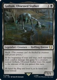 Gollum, Obsessed Stalker (26) [Commander: The Lord of the Rings: Tales of Middle-earth]